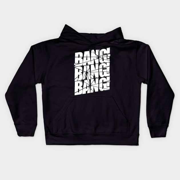 Bang Bang Bang! Kids Hoodie by BestKoreaShop